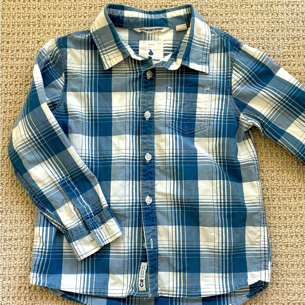 SOLD - Country Road Boys Shirt Size 4